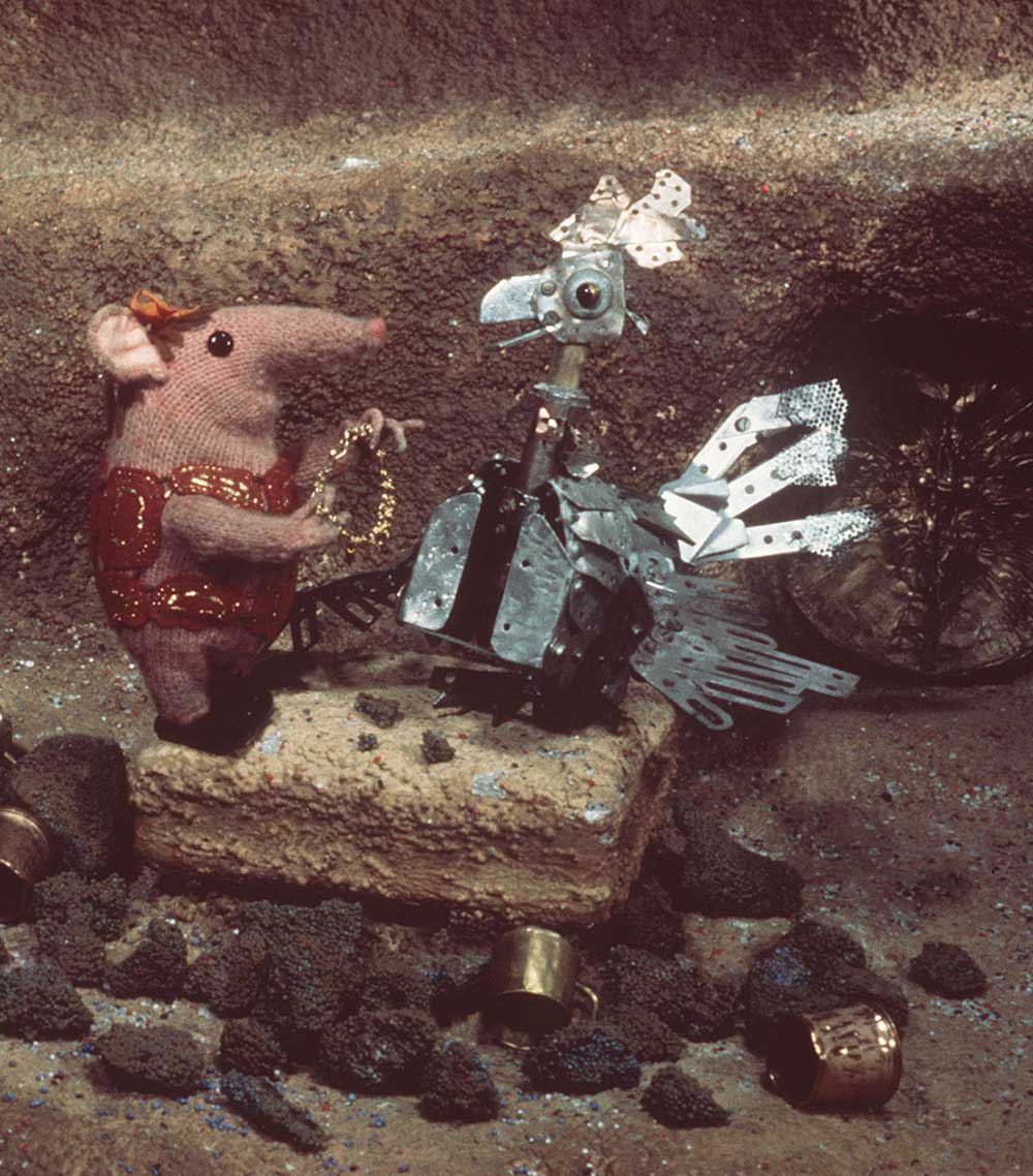 Image result for iron chicken clangers
