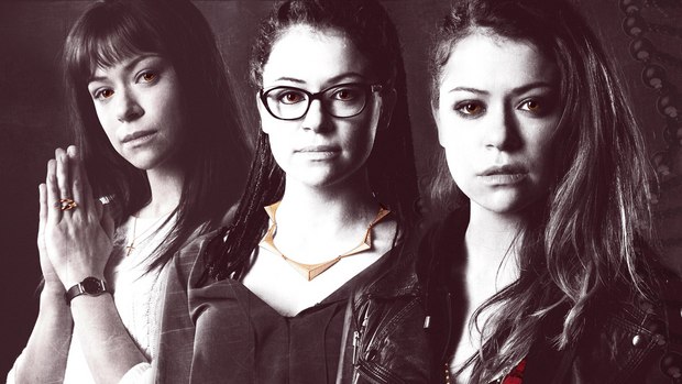 Sarah Manning and her clones in BBC America’s ‘Orphan Black.’