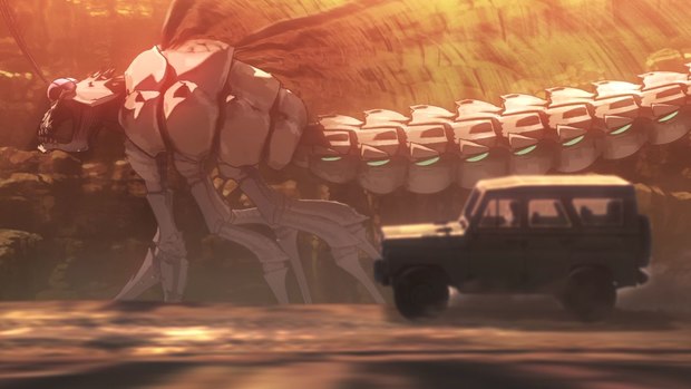 ‘Cagaster of an Insect Cage,’ one of five new anime projects just announced by Netflix, is a manga-based series set in a post-apocalyptic world where a mysterious disease turns people into giant murderous insects.