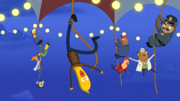 Tony Hale and DreamWorks Animation’s ‘Archibald’s Next Big Thing Is Here,’ now streaming on Peacock.