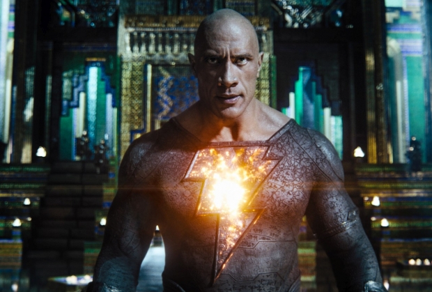 Dwayne Johnson in ‘Black Adam.’ Images courtesy of Warner Bros. Pictures. VFX images courtesy of Digital Domain. All images © 2022 Warner Bros. Entertainment Inc.