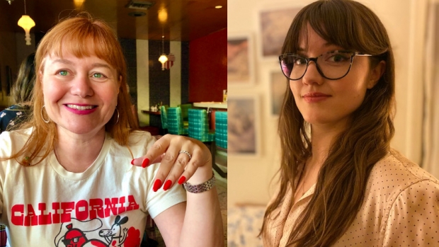 New Bento Box hires: (From L-R) Brooke Keesling, Head of Animation Talent Development, and Caitlin Wiarnarski, Creative Executive.