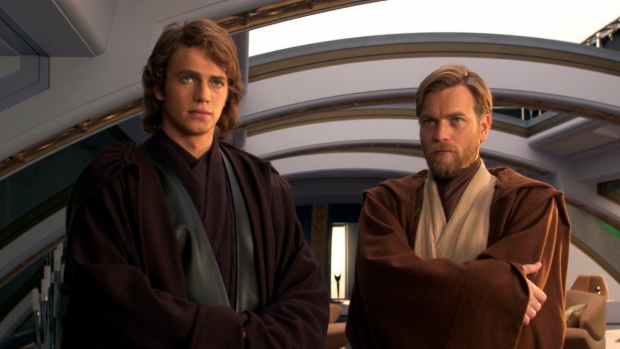 Ewan McGregor and Hayden Christensen in ‘Star Wars: Episode III - Revenge of the Sith’ (2005). Image © Lucasfilm Ltd. & TM. All Rights Reserved.